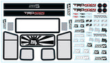 Element RC Zuul Window & Emblem Decal Kit