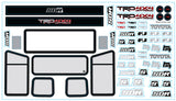 Element RC Zuul Window & Emblem Decal Kit