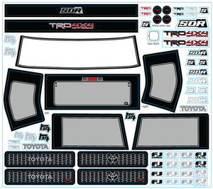 Element RC Utron Window & Emblem Decal Kit