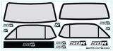 Team Associated Hoonicorn Window Decal Kits