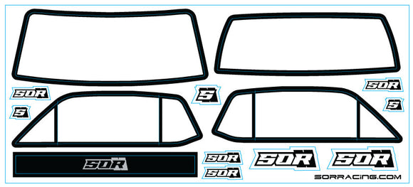 Team Associated Hoonicorn Window Decal Kits