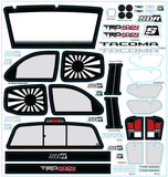 Rising Sun Blackout WIndow Decal Kit for the Element KnightRunner