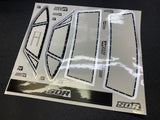 SOR Eliminator Window decals for the AE DR10