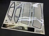 SOR Eliminator Window decals for the AE DR10