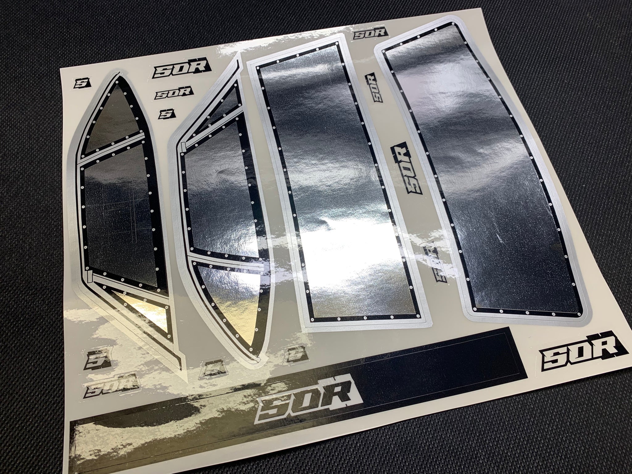 SOR Eliminator Window decals for the AE DR10 – SOR RC Products