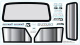 Element RC Bushido Window Decal Kit