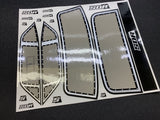 SOR Eliminator Window decals for the PL Nova