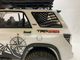 American Flag Window Decal Kit