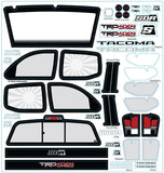 Rising Sun Blackout WIndow Decal Kit for the Element KnightRunner