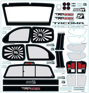 Rising Sun Blackout WIndow Decal Kit for the Element KnightRunner