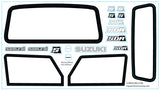 Element RC Bushido Window Decal Kit